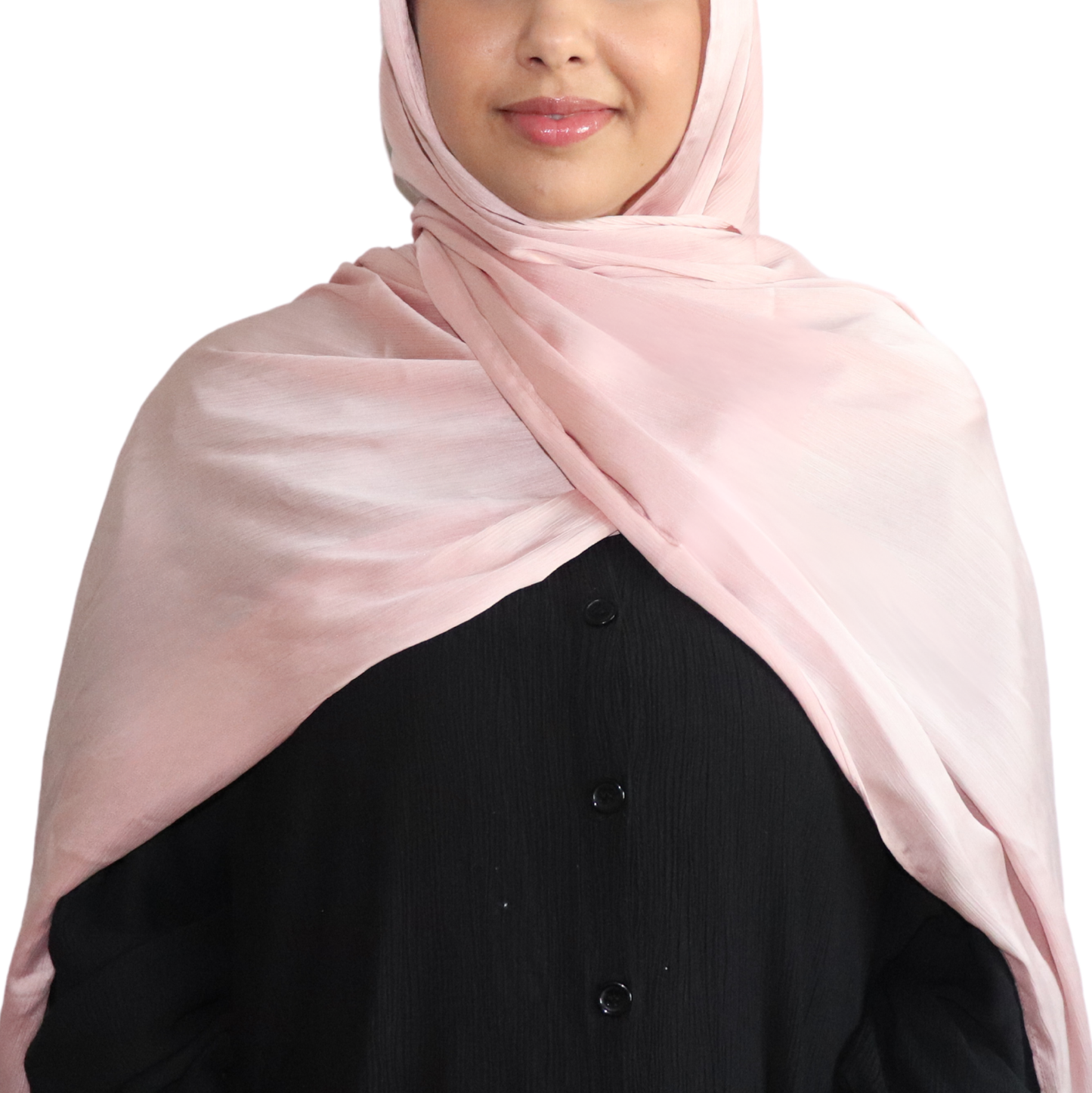 Blush Crinkle Chiffon Hijab | Stylish Women's Hijabs