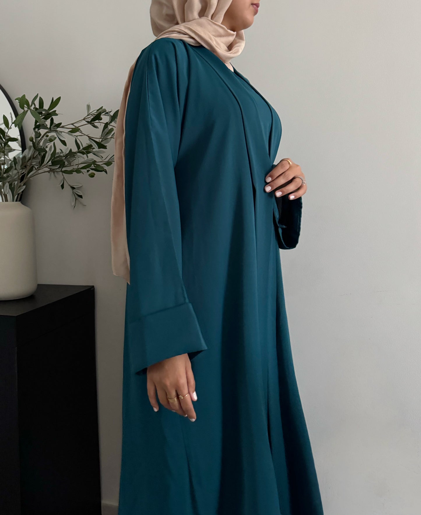 Classic Abaya Set - Teal