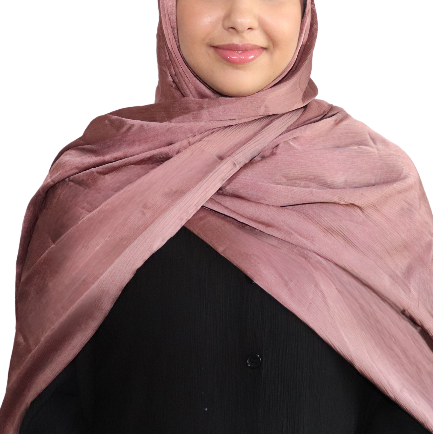 Blossom Satin Crinkle Chiffon Hijab | Elegant Women's Hijabs