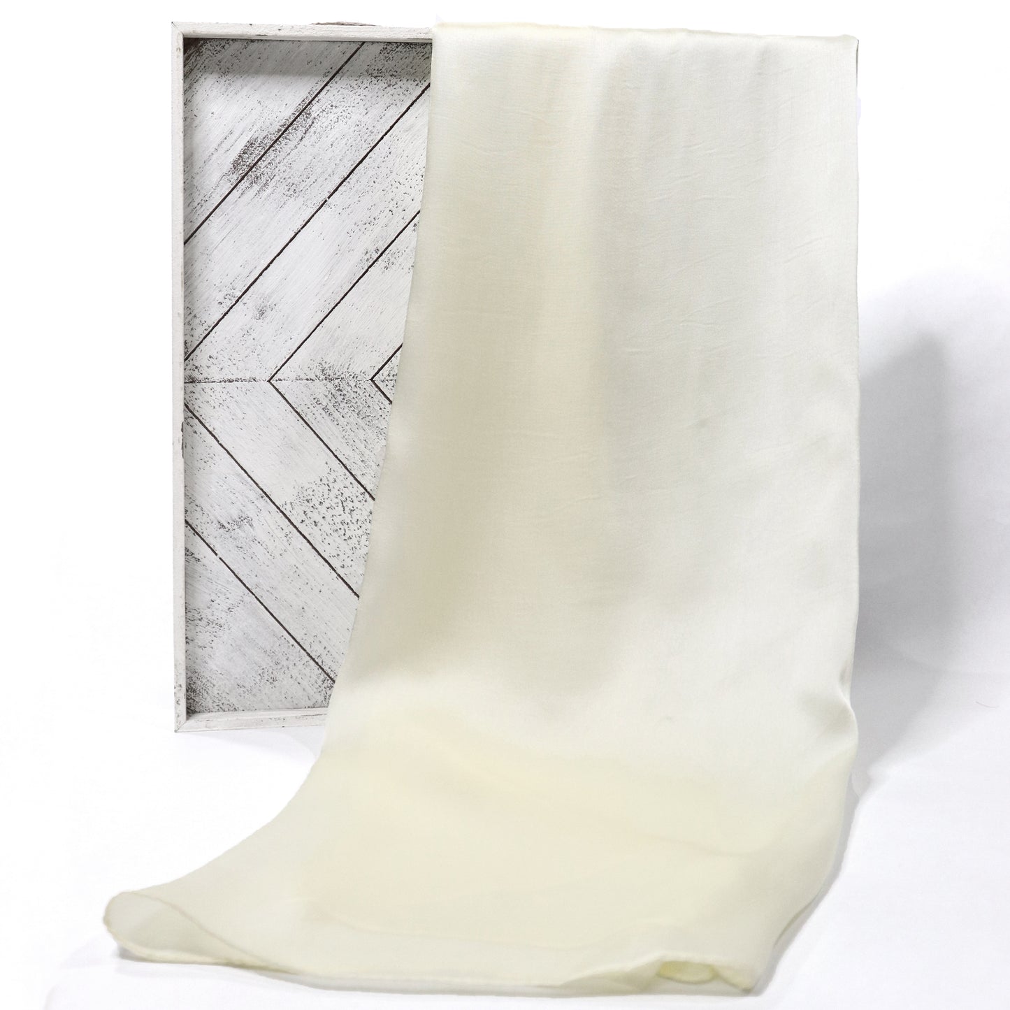 Cream Silk Satin Hijab | Luxurious & Soft Women's Hijabs