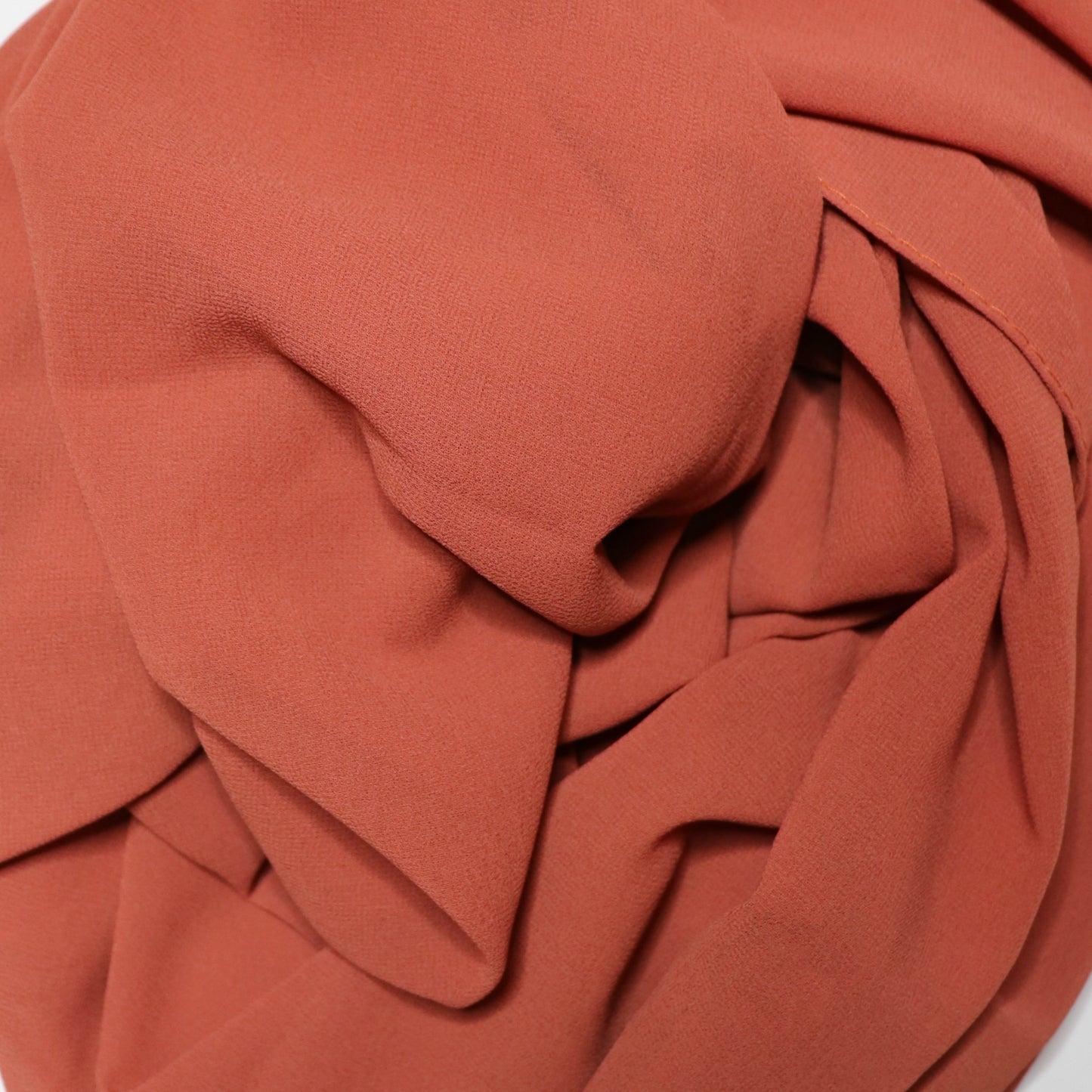 Premium Chiffon Hijab - Terracota