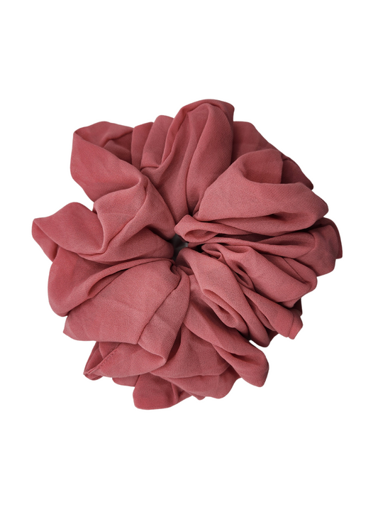 Chiffon Hijab Volumizing Scrunchie | Stylish Hair Accessories