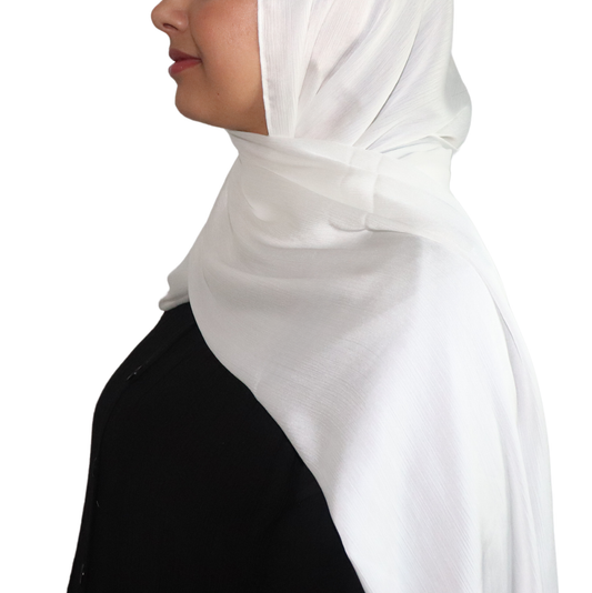 Bone Crinkle Chiffon Hijab | Stylish Women's Hijabs