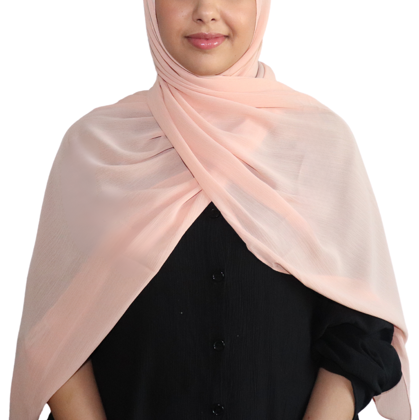 crinkle chiffon hijab