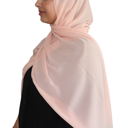 crinkle chiffon hijab