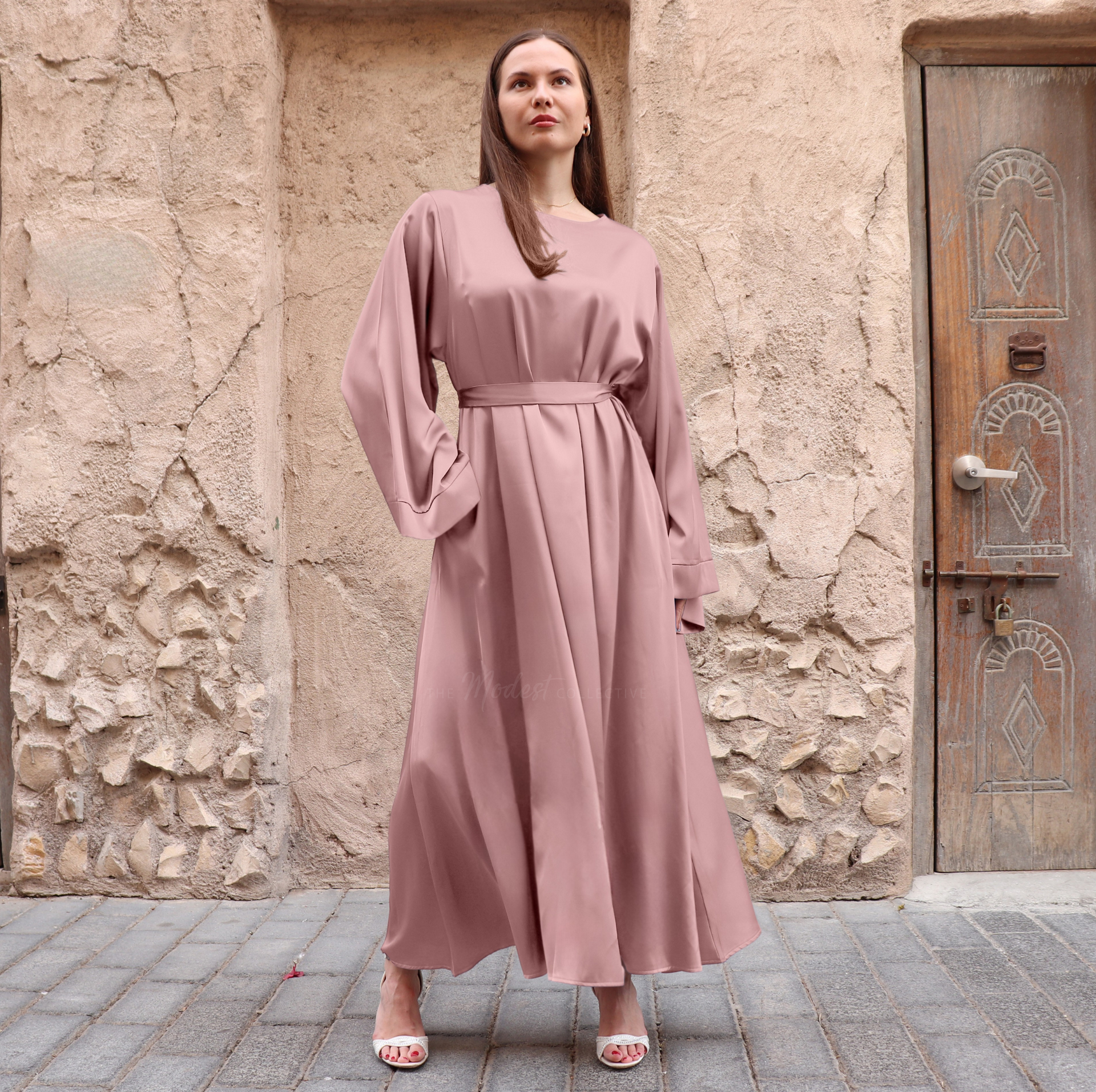 Satin Maxi Dress