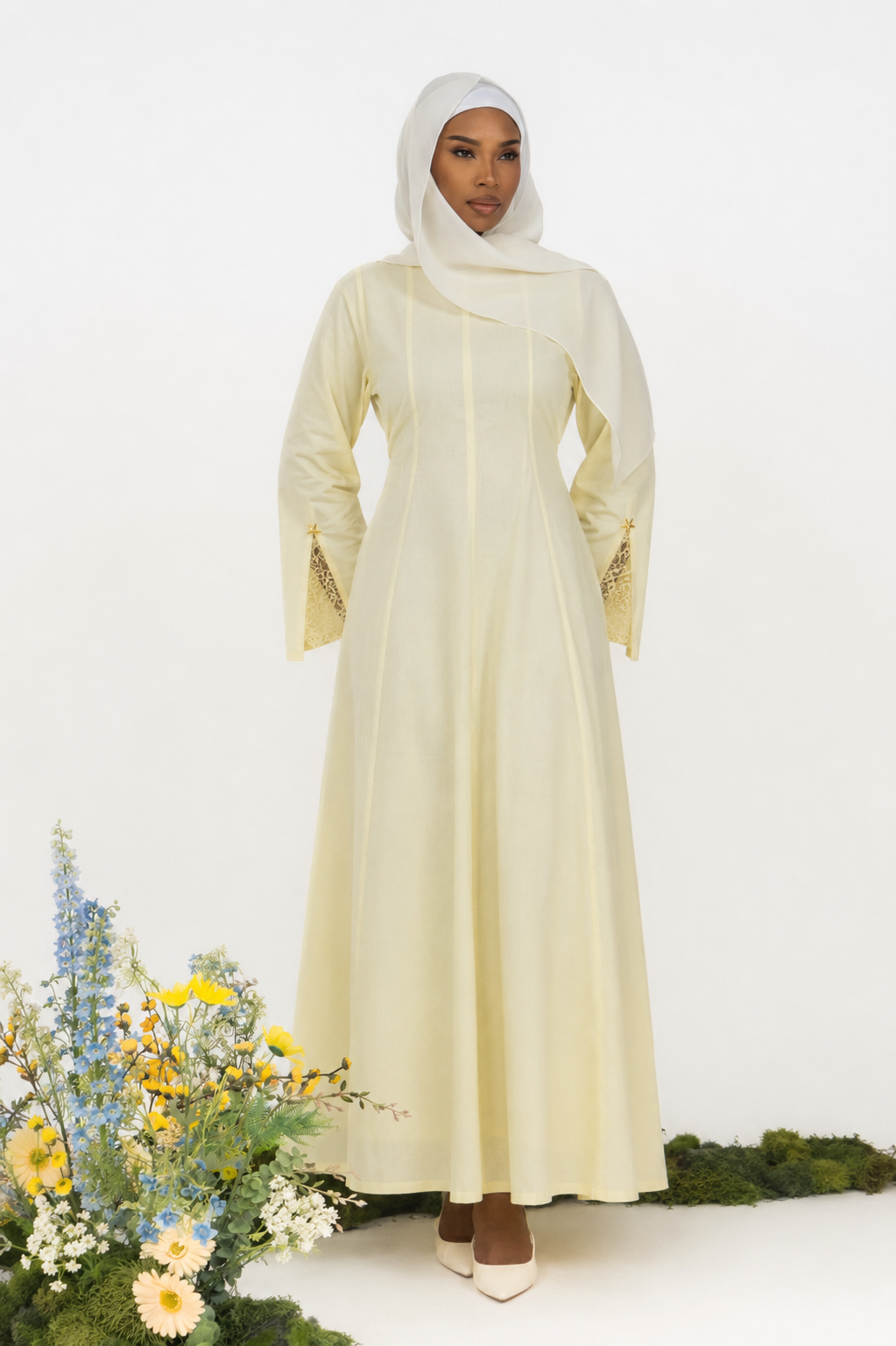 Soleil Cotton Maxi Dress