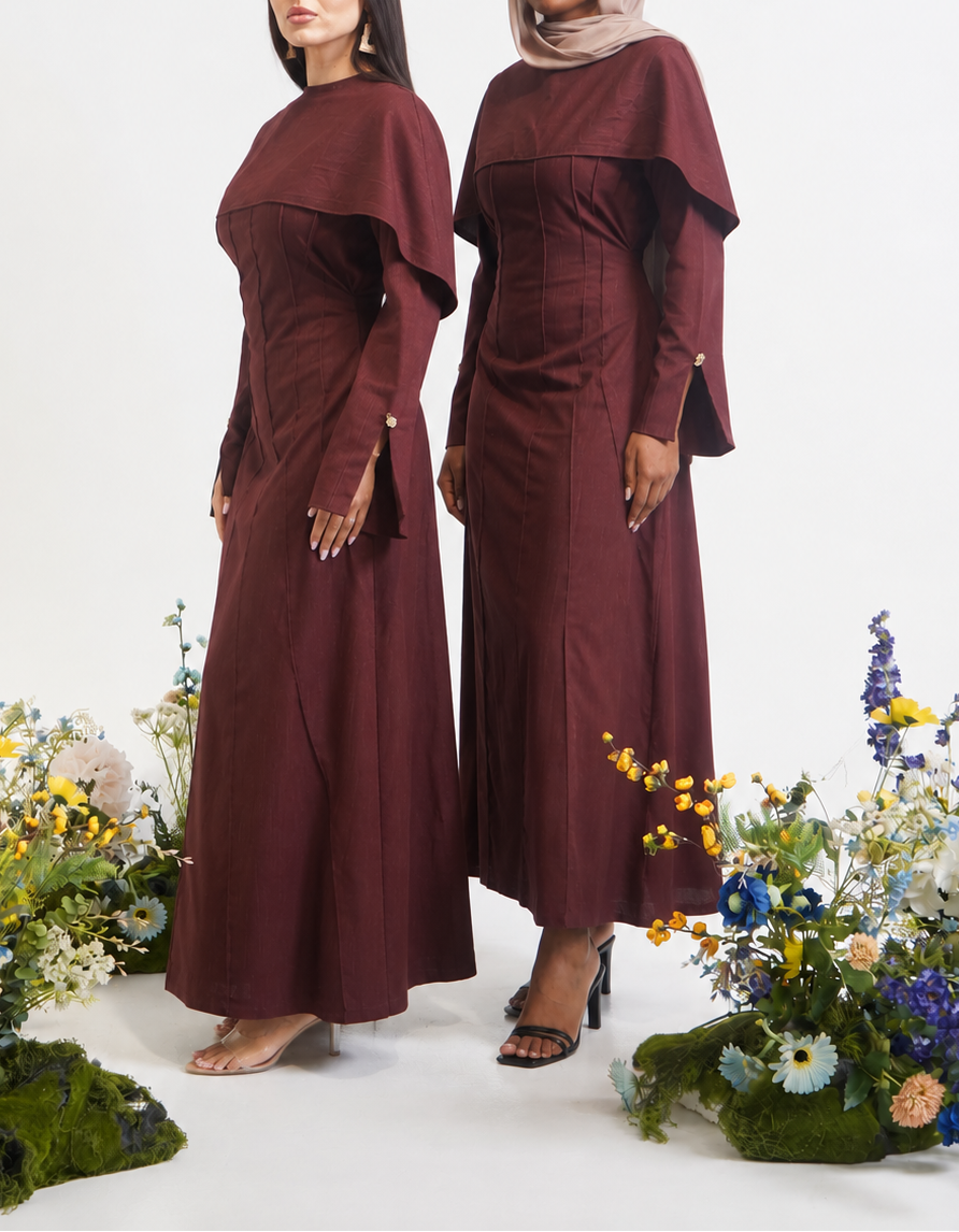 Siena Linen Maxi Dress