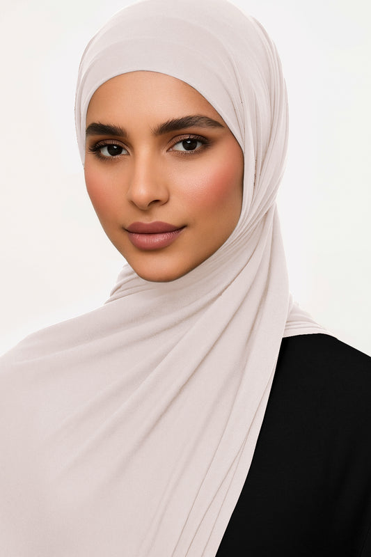 Bamboo Jersey Hijab - Ballet