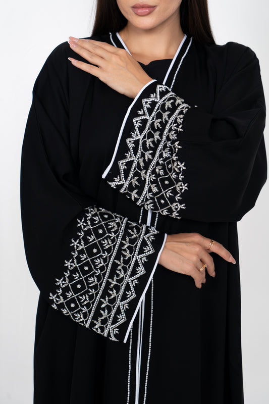 black abaya abaya set black embellished abaya abaya ramadan abaya eid abaya black abaya set