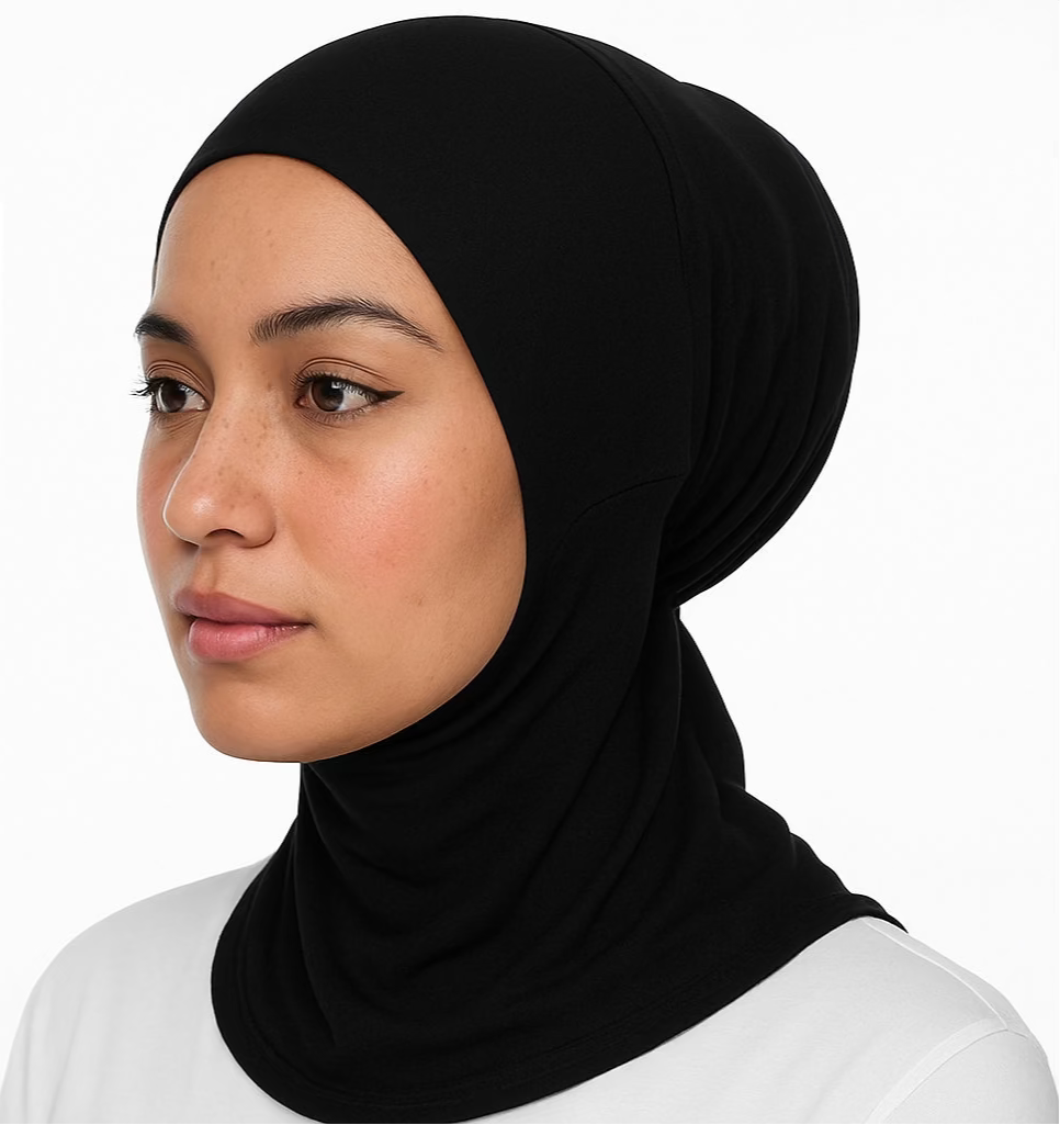 ninja hijab cap black