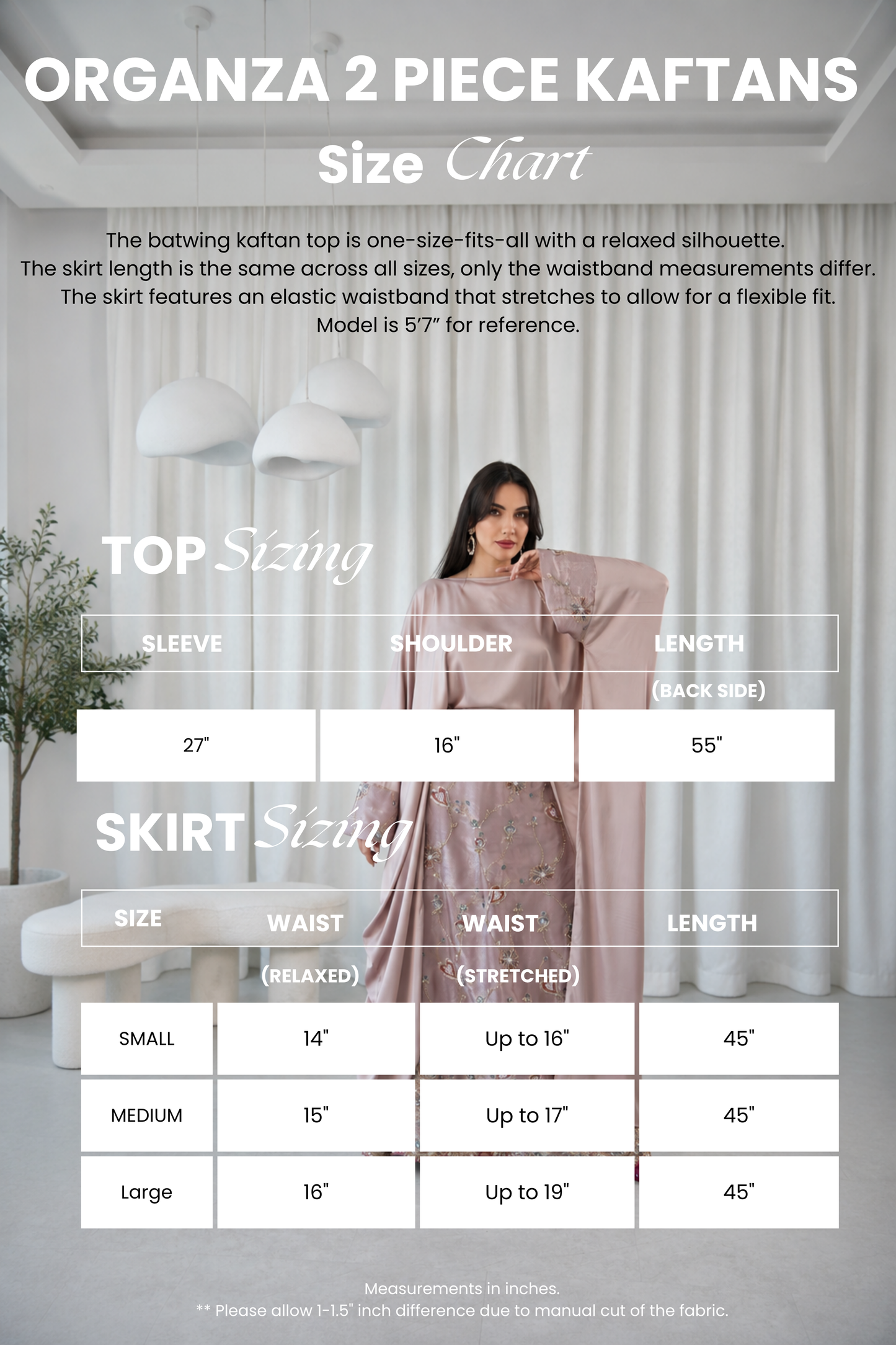 Scarlet Ombré 2 Piece Kaftan
