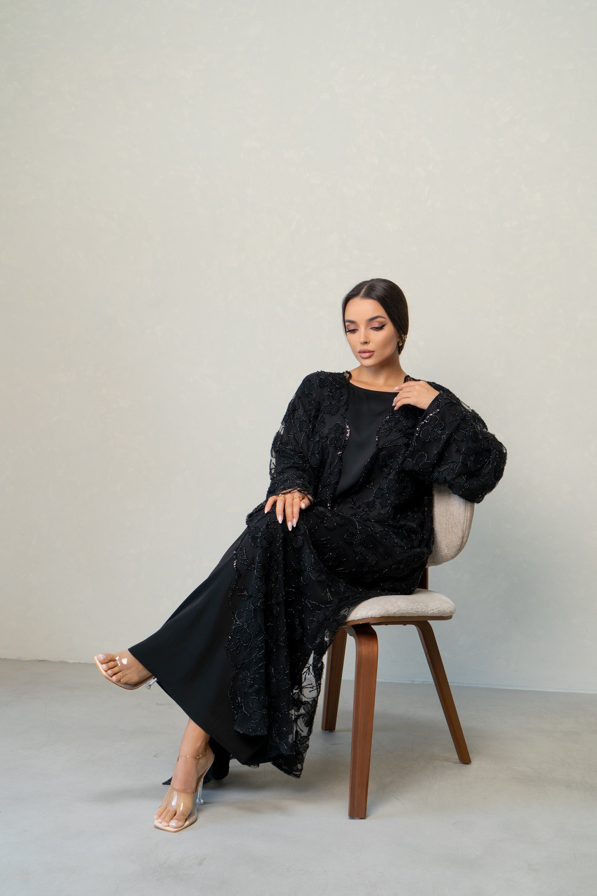 luxury abaya floral embellished abaya tulle abaya dubai abaya formal abaya wedding abaya unique abaya 