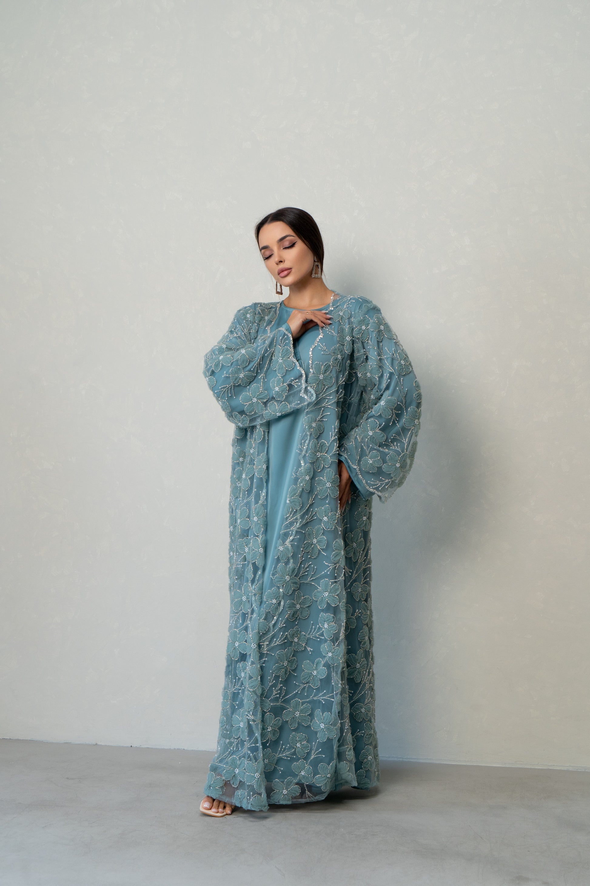 luxury abaya floral embellished abaya tulle abaya dubai abaya formal abaya wedding abaya unique abaya 