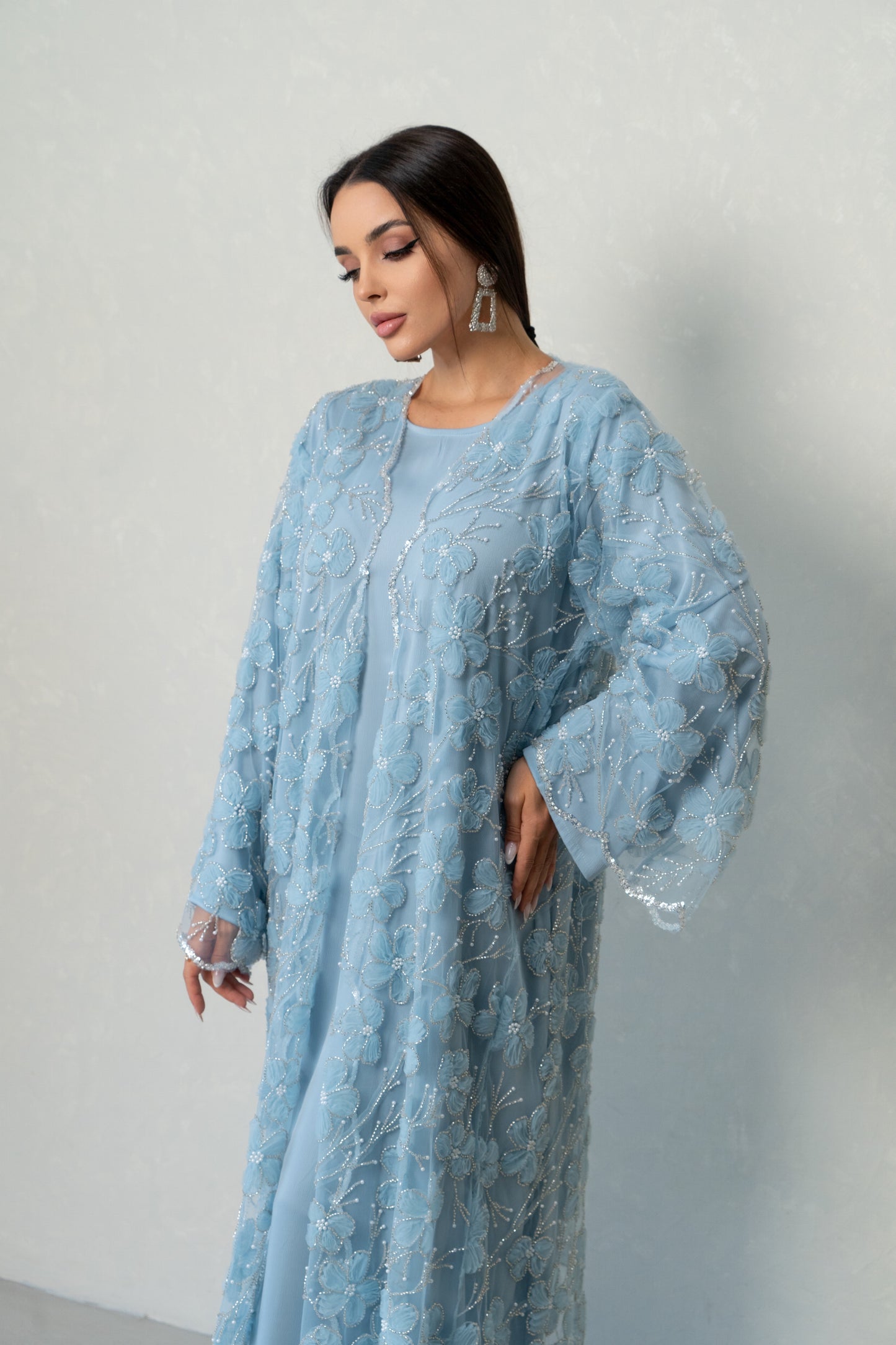 luxury abaya floral embellished abaya tulle abaya dubai abaya formal abaya wedding abaya unique abaya 