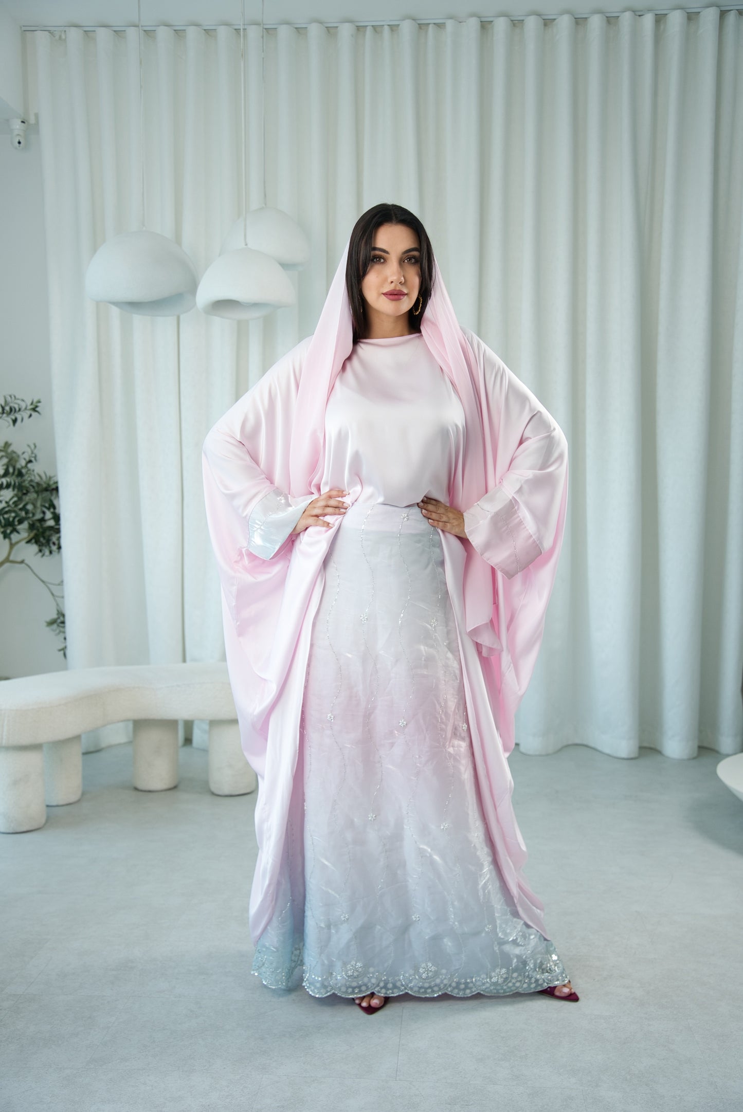 Scarlet Ombré 2 Piece Kaftan