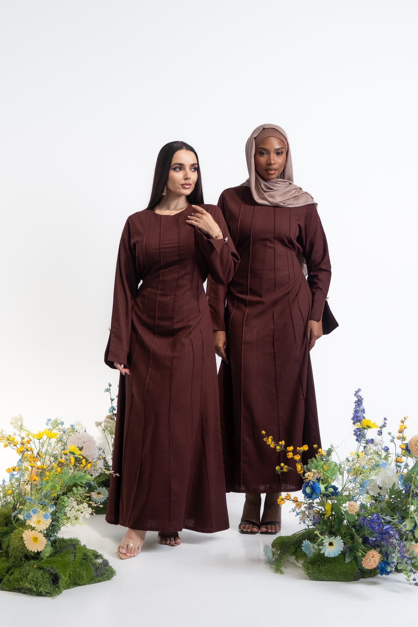 Siena Linen Maxi Dress