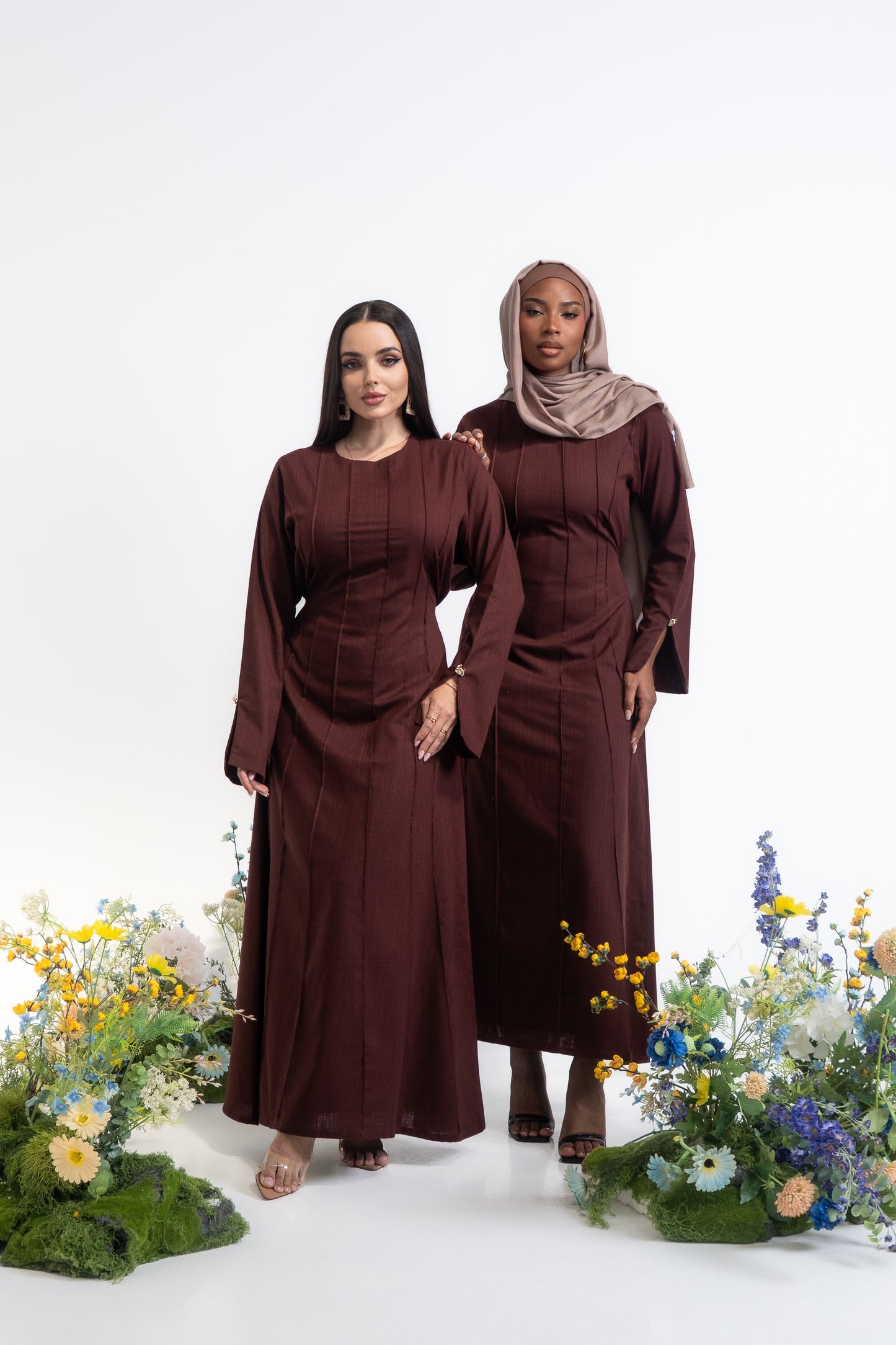 Siena Linen Maxi Dress