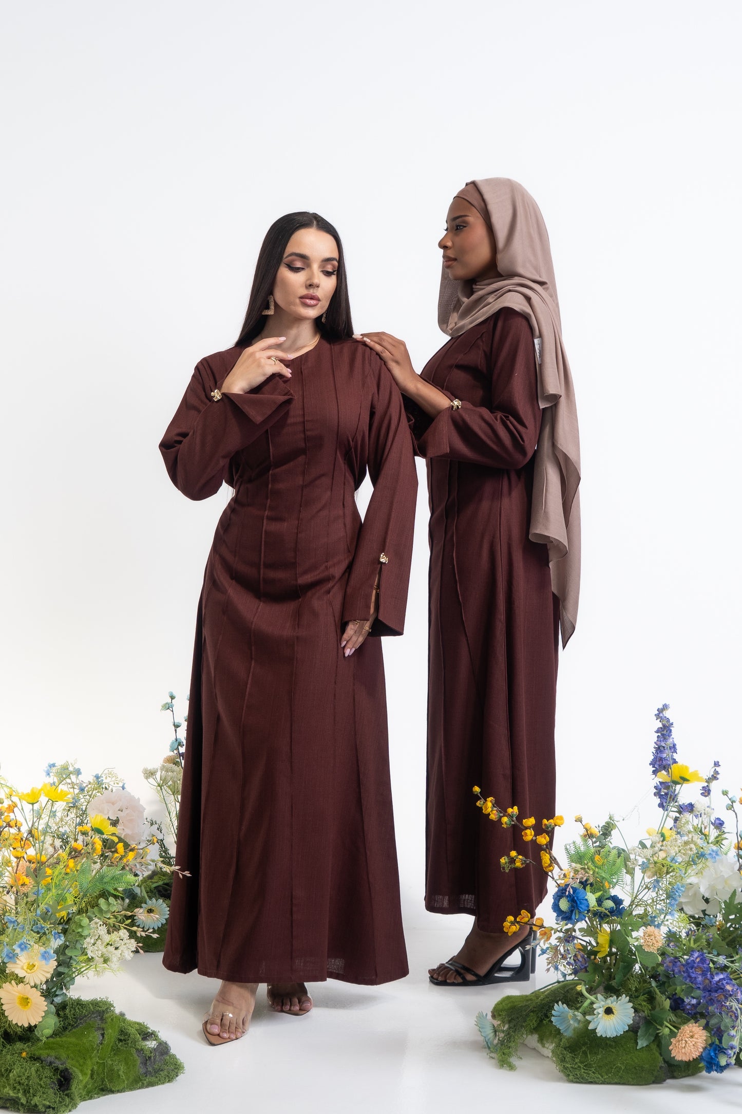 Siena Linen Maxi Dress