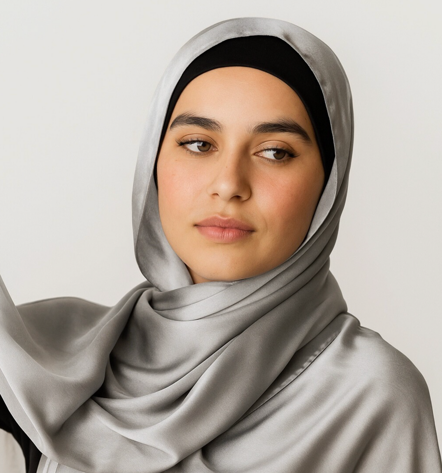 silk hijab
