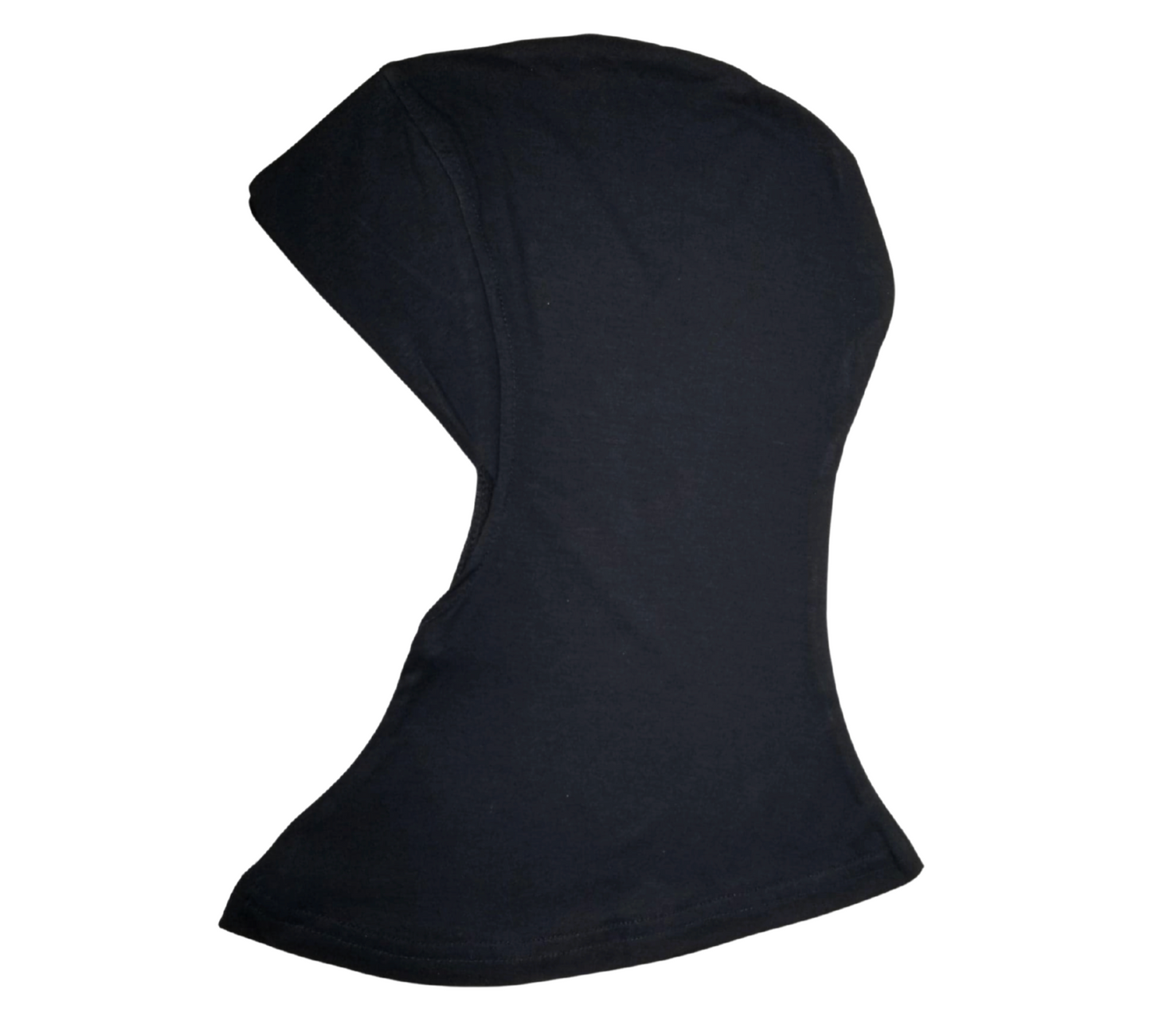 Full cover Hijab Cap - Black