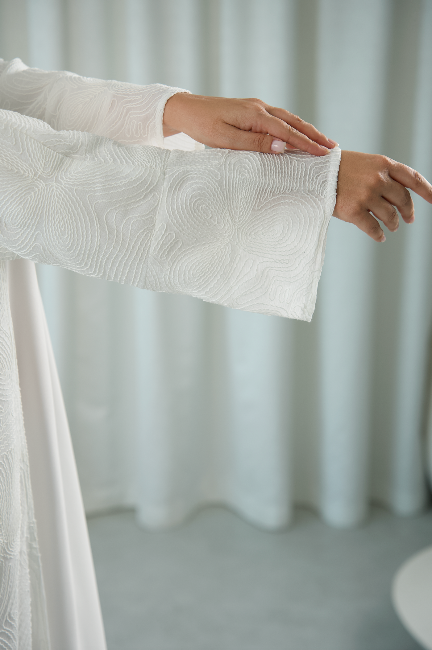 cotton embroidered abaya white abaya