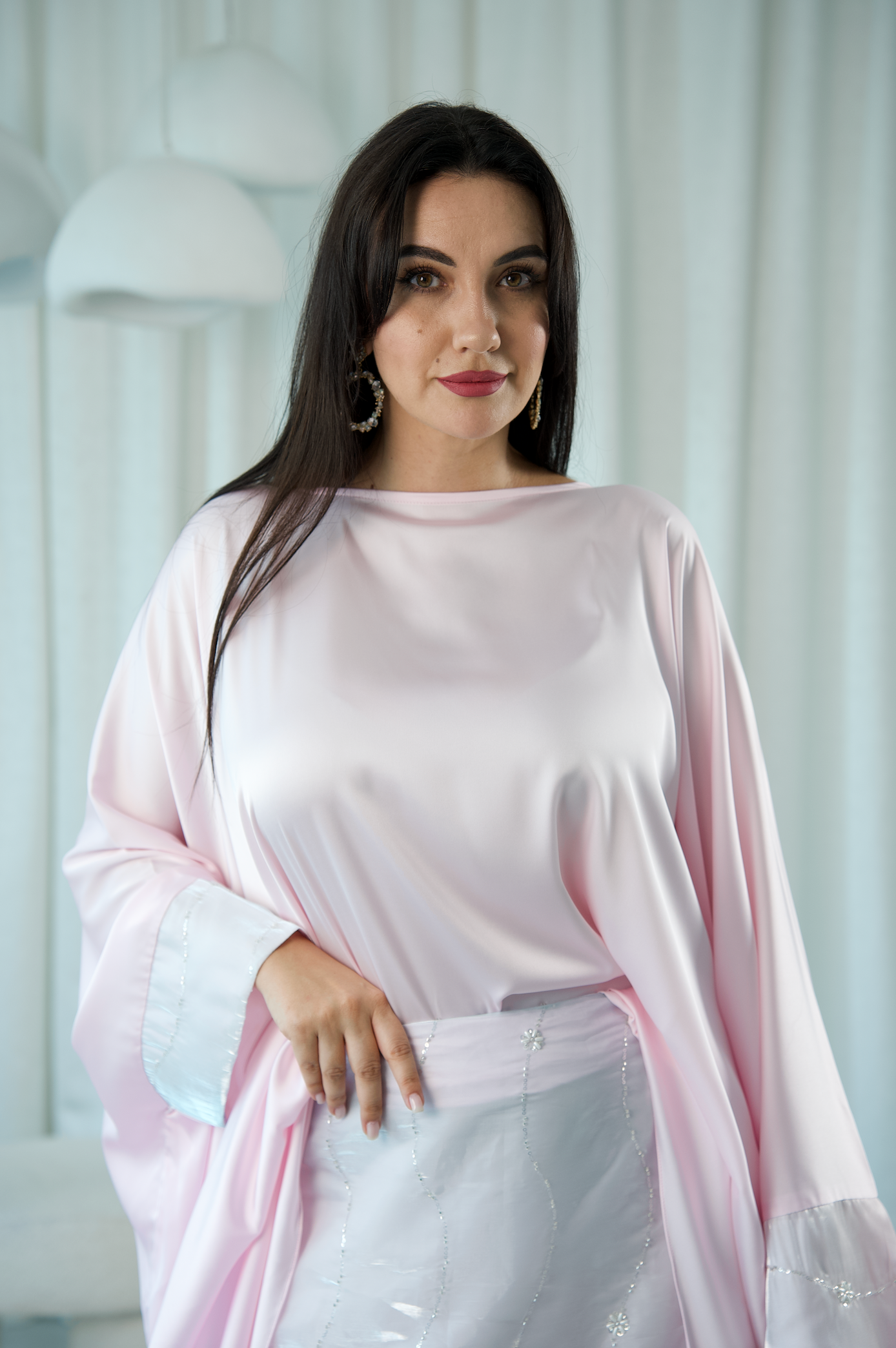 Scarlet Ombré 2 Piece Kaftan