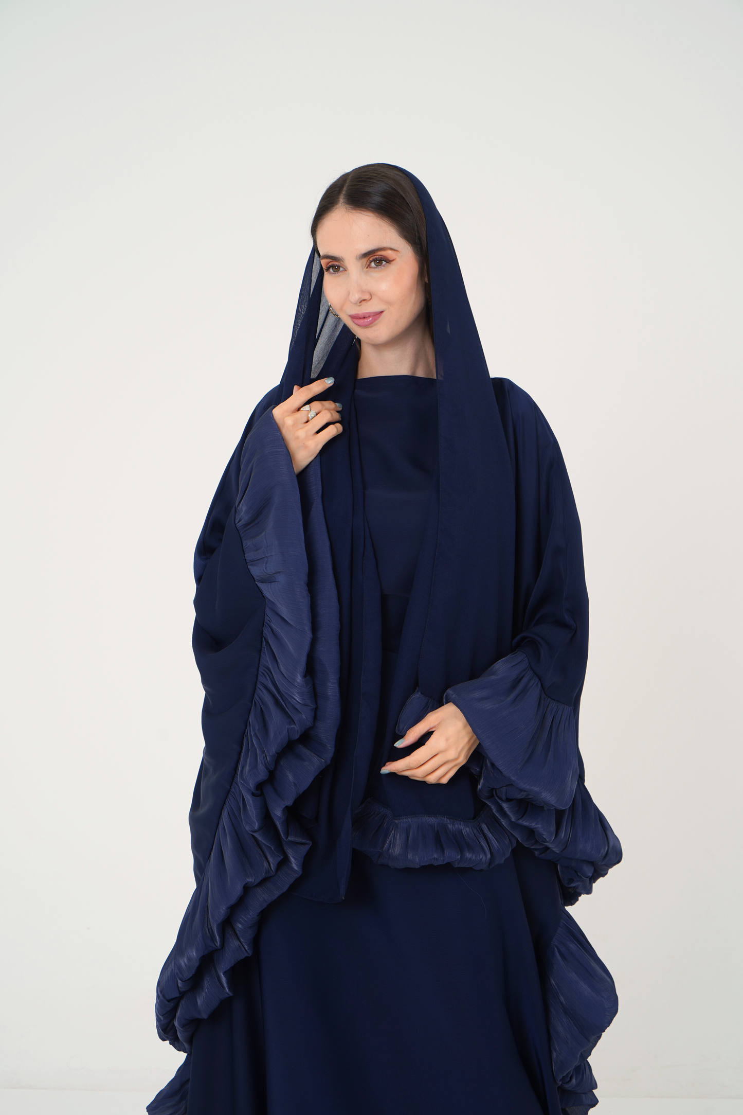 (Pre-Order) Amirah Butterfly Kaftan - Blue