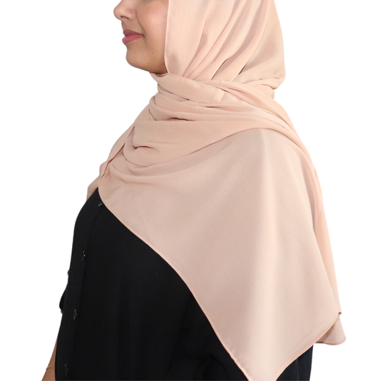 crinkle chiffon hijab