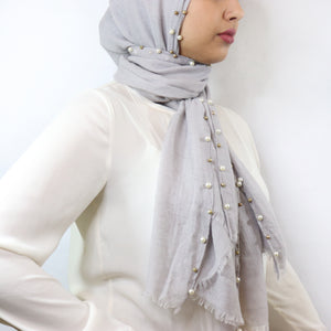 Stone - Pearl Cotton Viscose