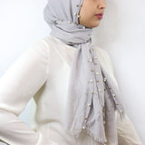 Stone - Pearl Cotton Viscose