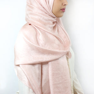 Rose Gold - Shimmer Chiffon