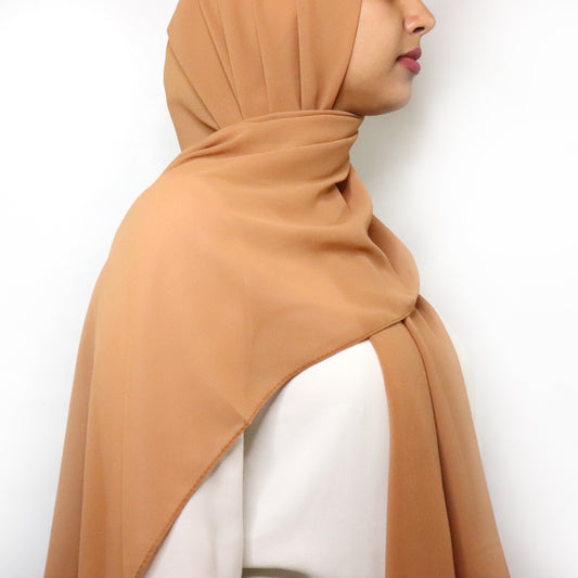 Café Premium Chiffon Hijab | Stylish & Elegant Women's Hijabs