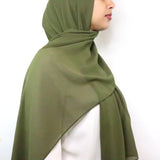 Olive - Premium Chiffon