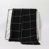 Black - Grid Viscose