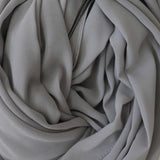 Light Grey - Premium Chiffon