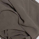 Dark Grey - Premium Chiffon