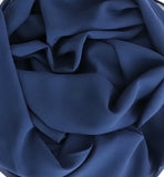 Navy - Premium Chiffon