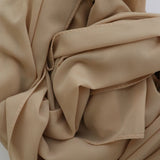 Sand - Premium Chiffon