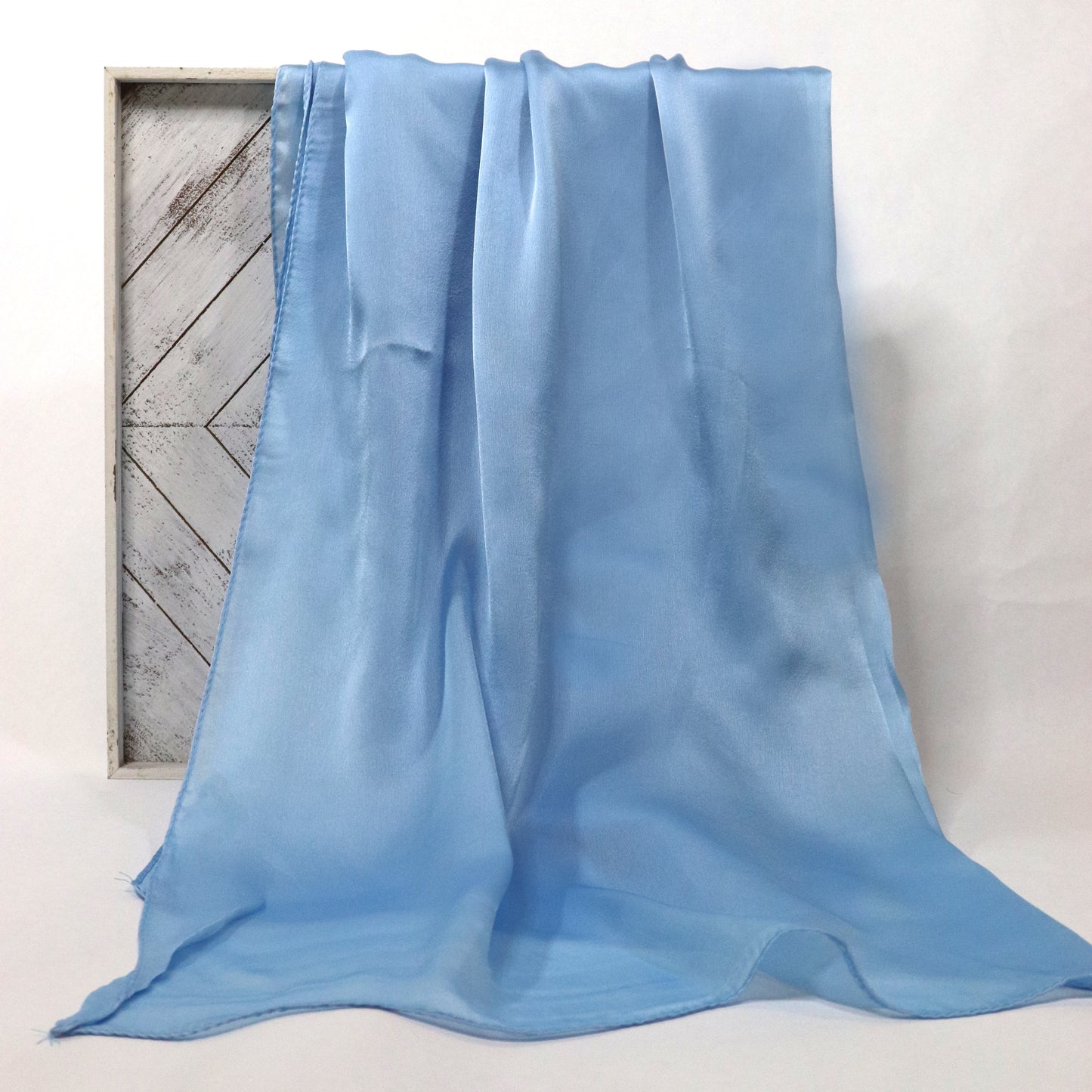 Sky - Silk Satin Hijab